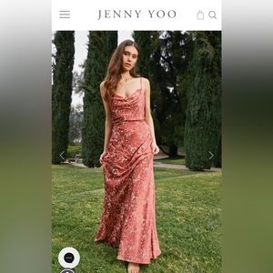 Jenny Yoo Dahlia Palermo Satin - size 10